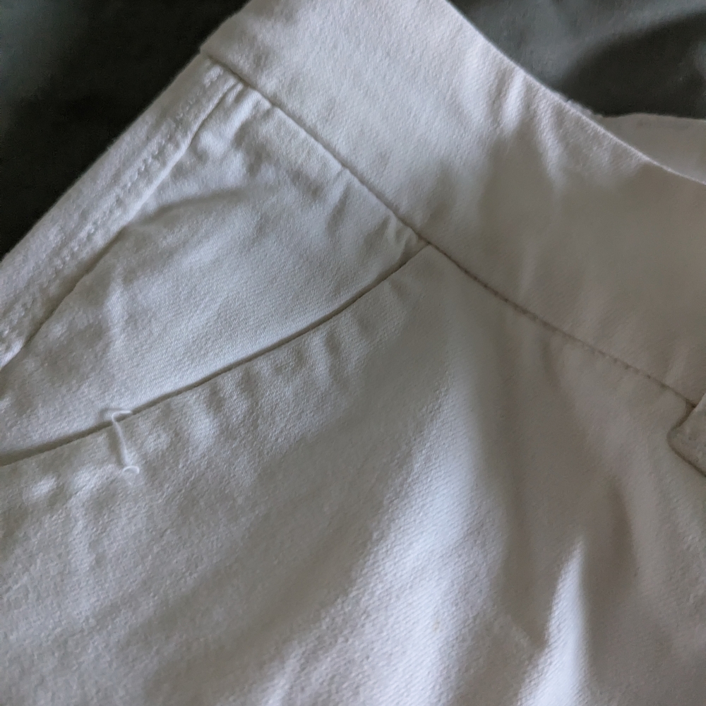 Women's White Shorts - Picture 3 of 6